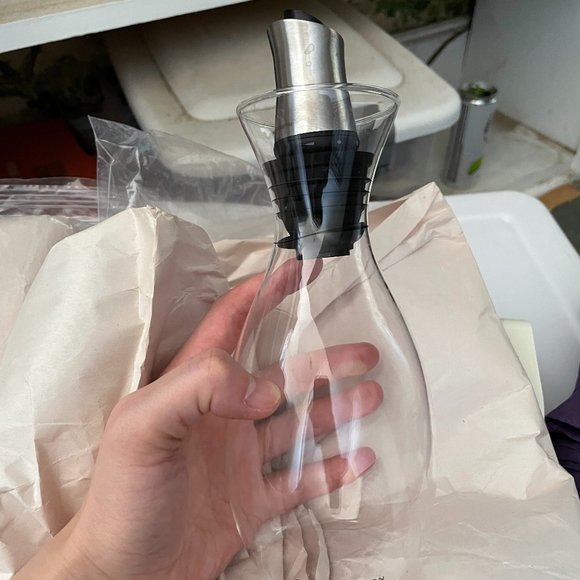 COLE & MASON Flow-Select Oil & Vinegar Pourers, A set of 3, Great Condition - Picture 3 of 3